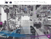 Tablet Screenshot of janojoyas.com